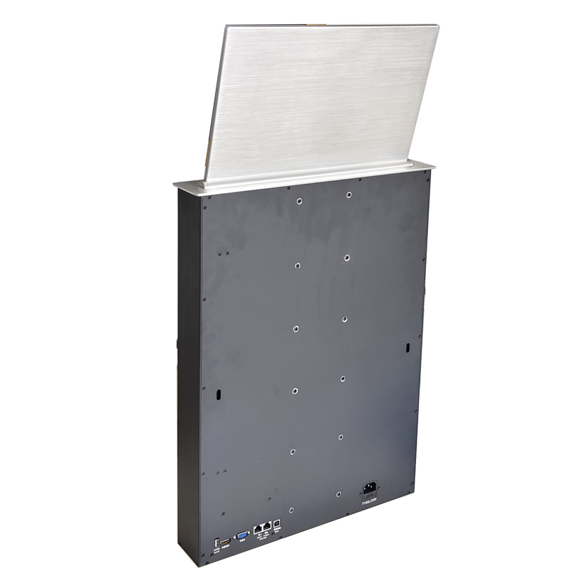 Table élévatrice motorisée escamotable de moniteur d'affichage à cristaux liquides pour le système de conférence sans papier Table élévatrice motorisée escamotable de moniteur d'affichage à cristaux liquides pour le système de conférence sans papier